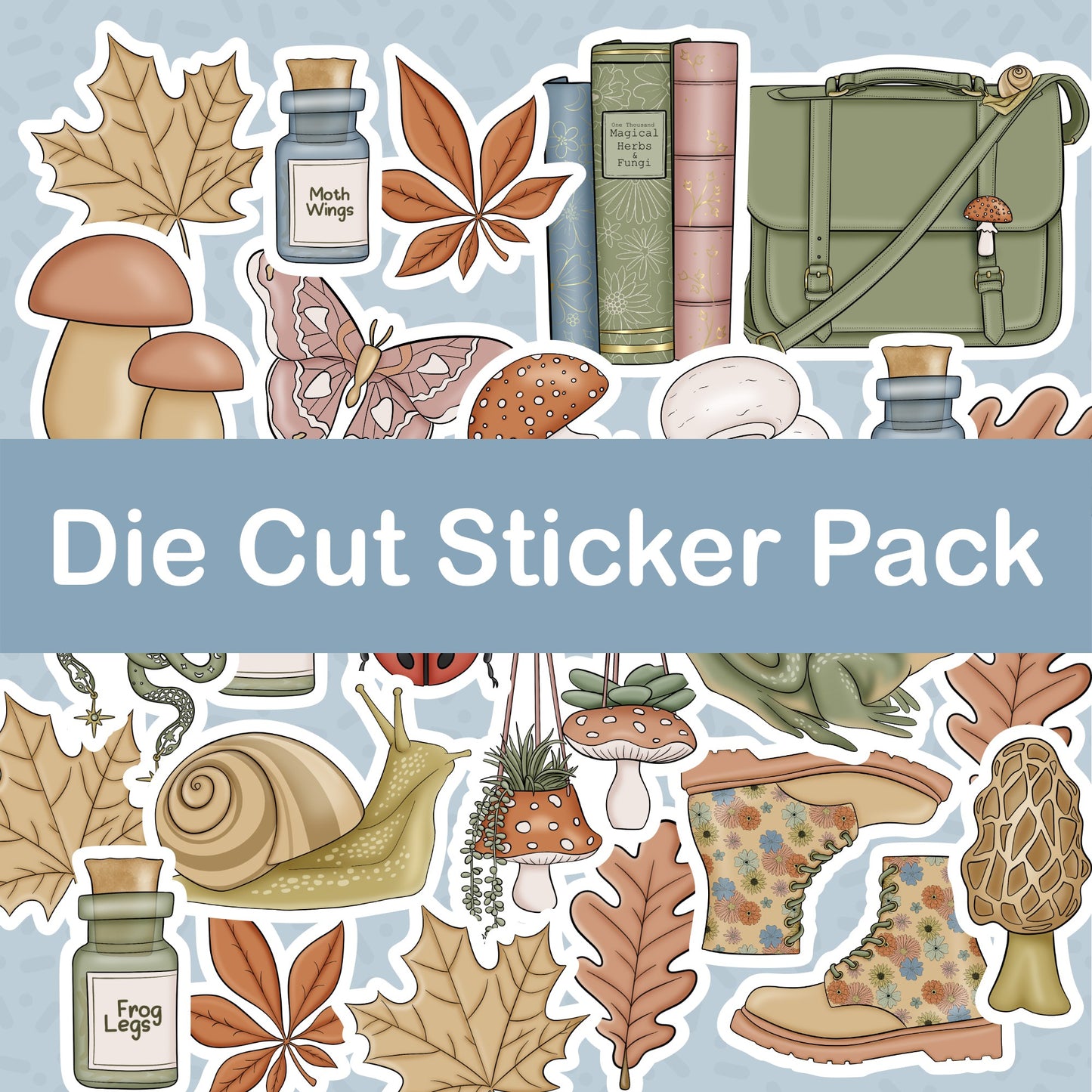 Autumn Whimsy Die Cut Sticker Pack