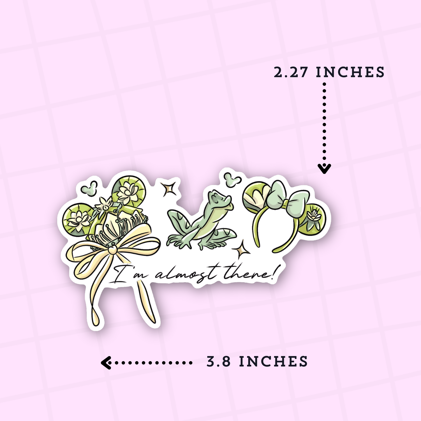 Tiana Premium Matte Die Cut Sticker - DC144