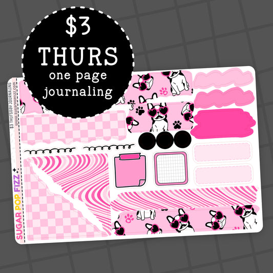 Doggo - $3 Thursday - Journaling