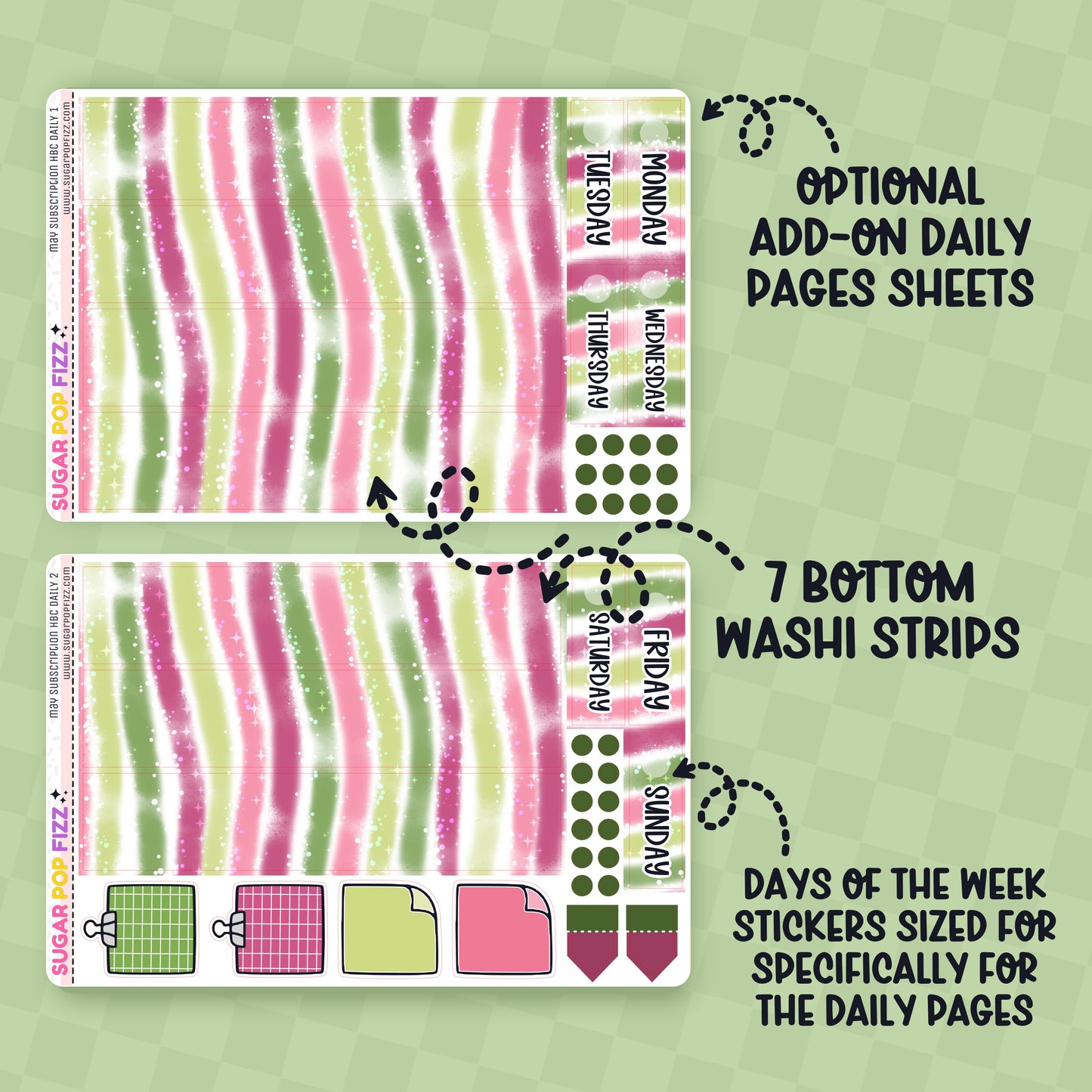 May Hobonichi Cousin Subscription Extras