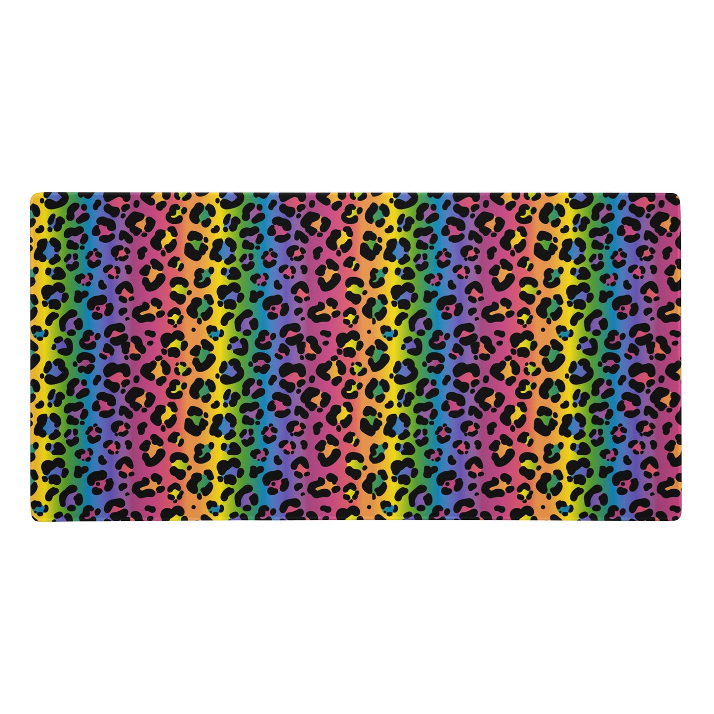 Rainbow Leopard Desk Pad - RETIRING 12/6