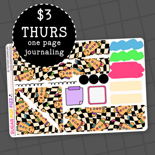 Gingerbread - $3 Thursday - Journaling