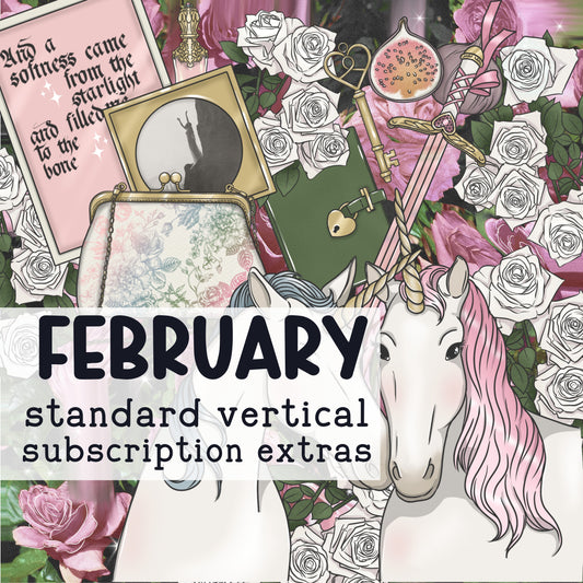 FEBRUARY Standard Vertical Subscription Extras