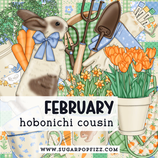 FEBRUARY Hobonichi Cousin Subscription Extras