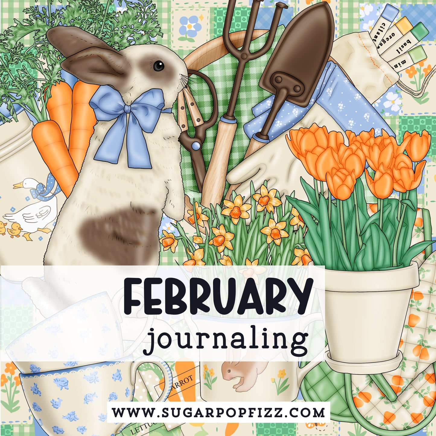 FEBRUARY Journaling Subscription Extras