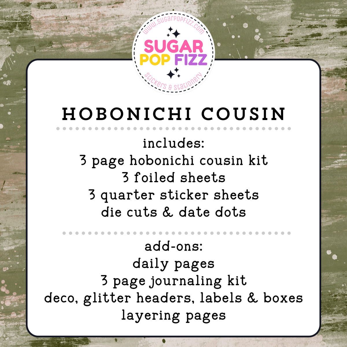 SUBSCRIPTION - Hobonichi Cousin