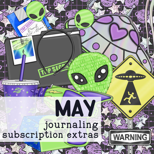 May Journaling Subscription Extras