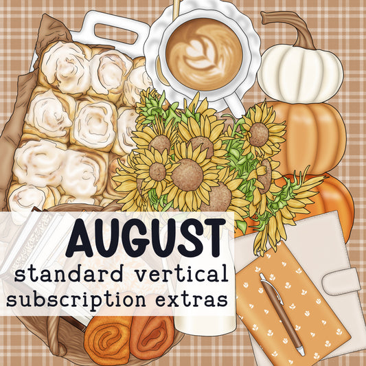 August Standard Vertical Subscription Extras