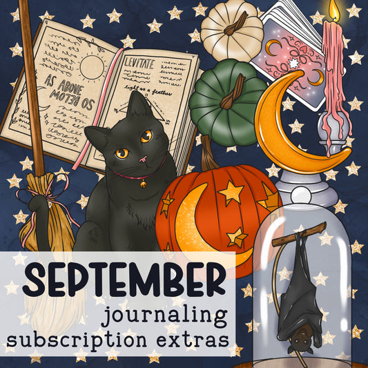 September Journaling Subscription Extras