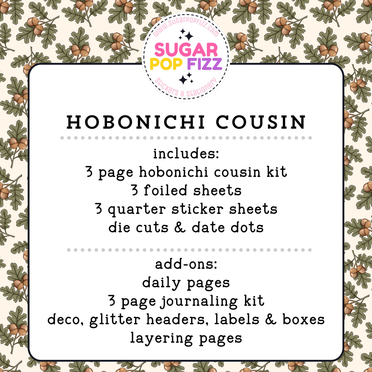 SUBSCRIPTION - Hobonichi Cousin