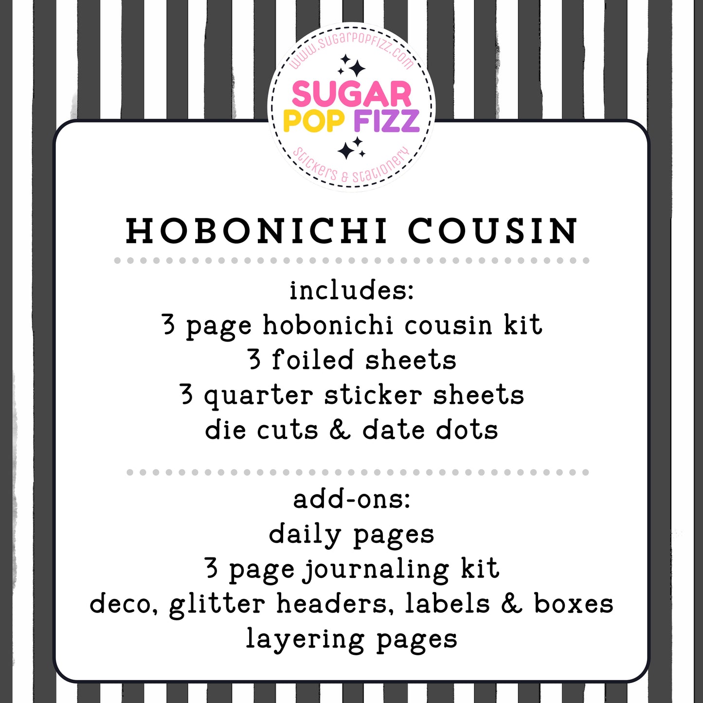 SUBSCRIPTION - Hobonichi Cousin