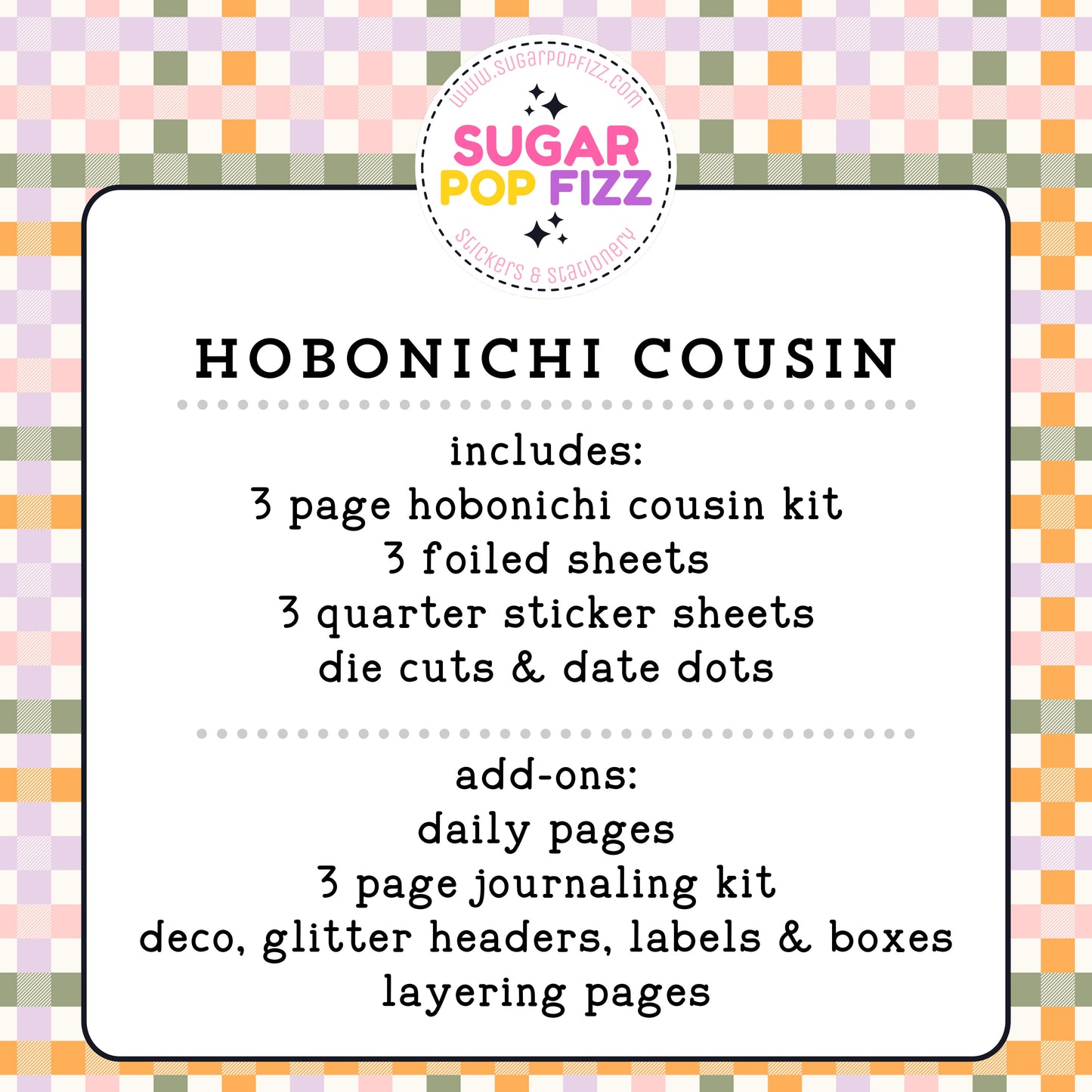 SUBSCRIPTION - Hobonichi Cousin
