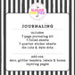 SUBSCRIPTION - Journaling