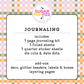 SUBSCRIPTION - Journaling
