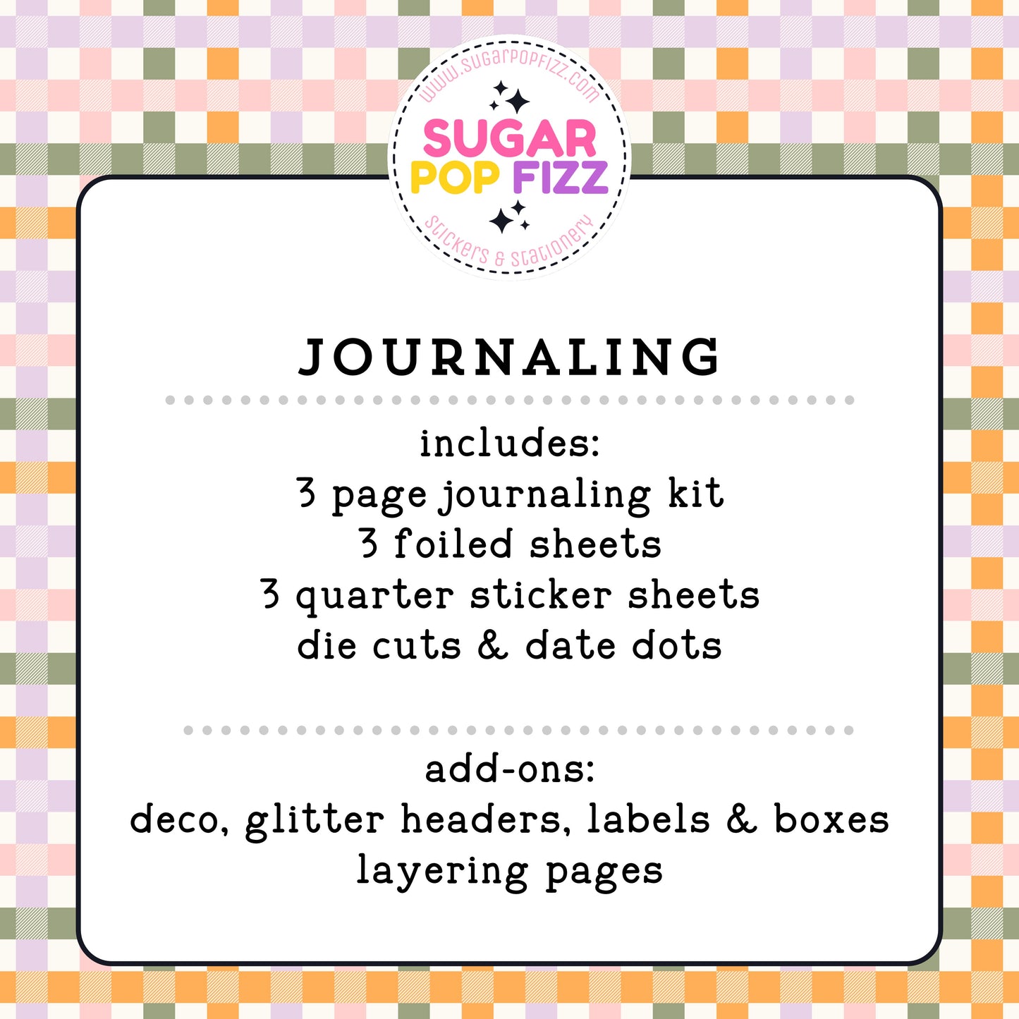 SUBSCRIPTION - Journaling