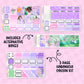 March Hobonichi Cousin Subscription Extras