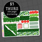 Green Ho Ho - $3 Thursday - Journaling