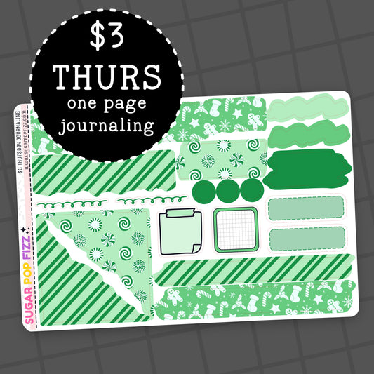 Green Peppermint - $3 Thursday - Journaling