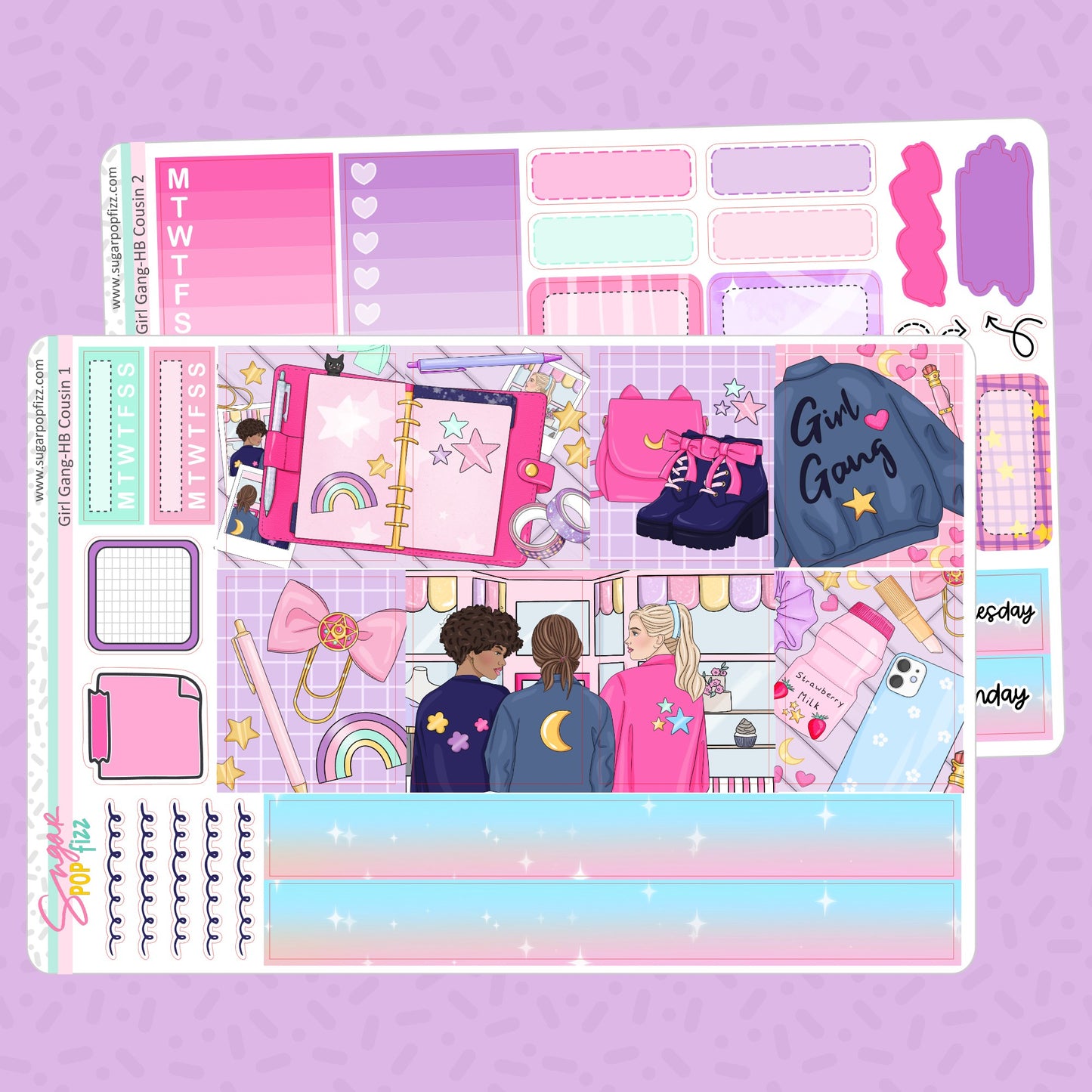 Girl Gang Hobonichi Cousin Weekly Kit