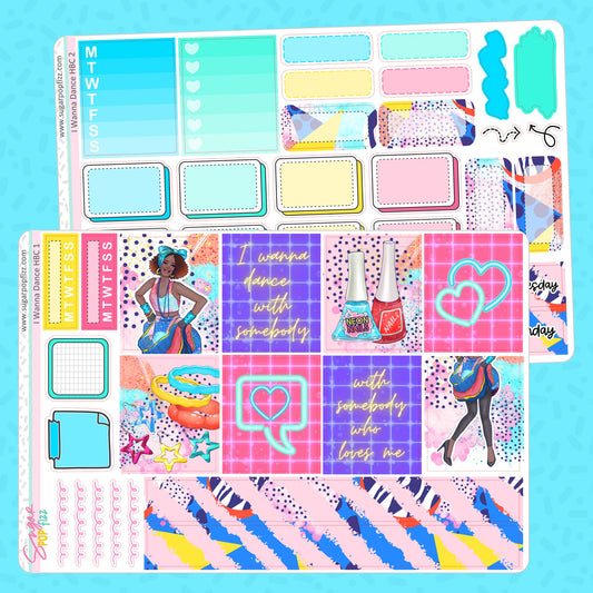 I Wanna Dance With Somebody Hobonichi Cousin Weekly Kit