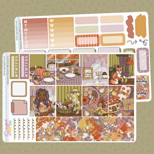 Autumn Dream Hobonichi Cousin Weekly Kit