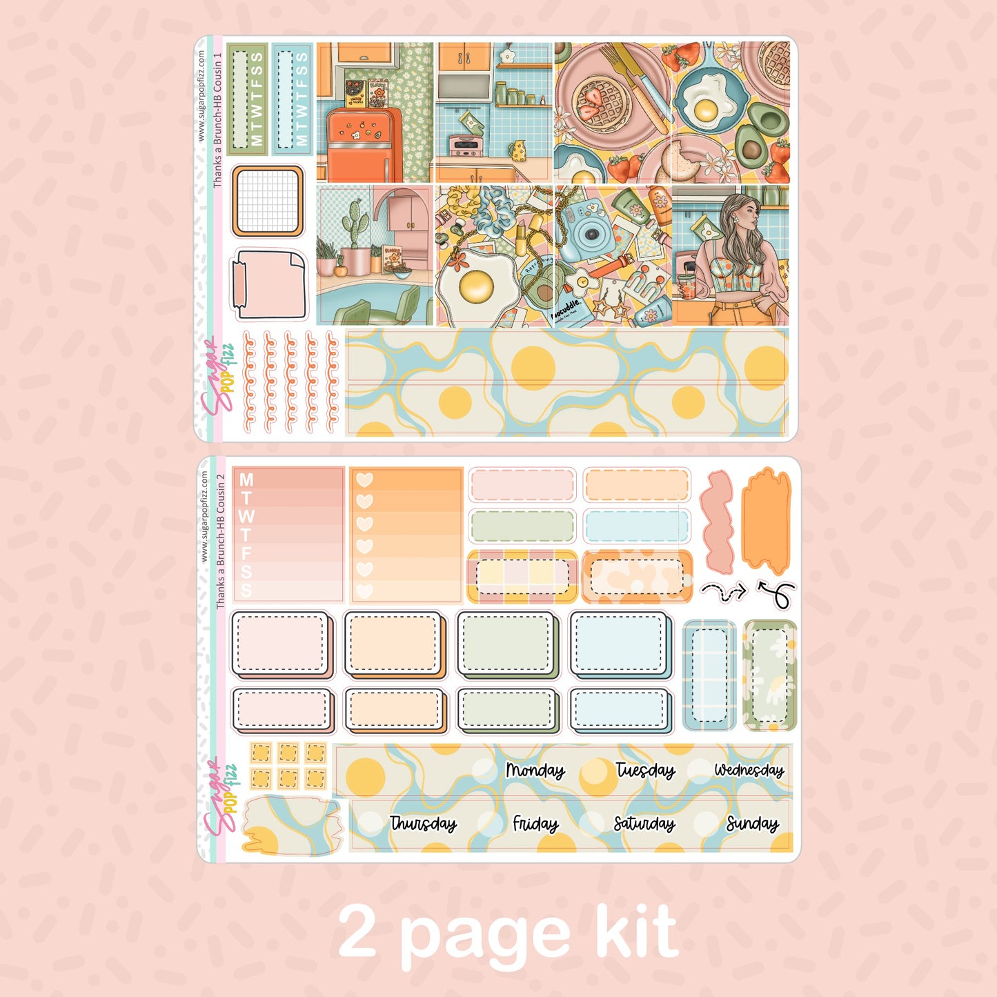 Thanks a Brunch Hobonichi Cousin Weekly Kit - updated 2023