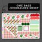 Ho Ho - $3 Thursday - Journaling