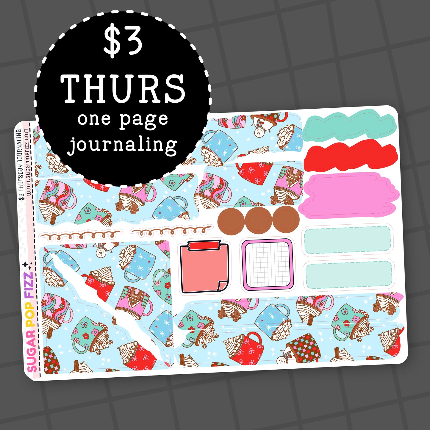 Hot Cocoa - $3 Thursday - Journaling