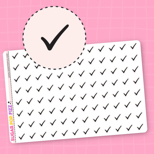 Check Mark Stickers - HS110
