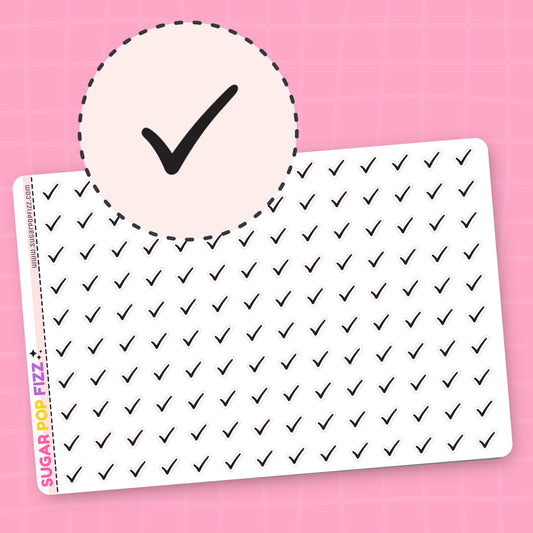 Check Mark Stickers (SMALL) - HS111