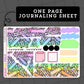 Ice Pop - $3 Thursday - Journaling