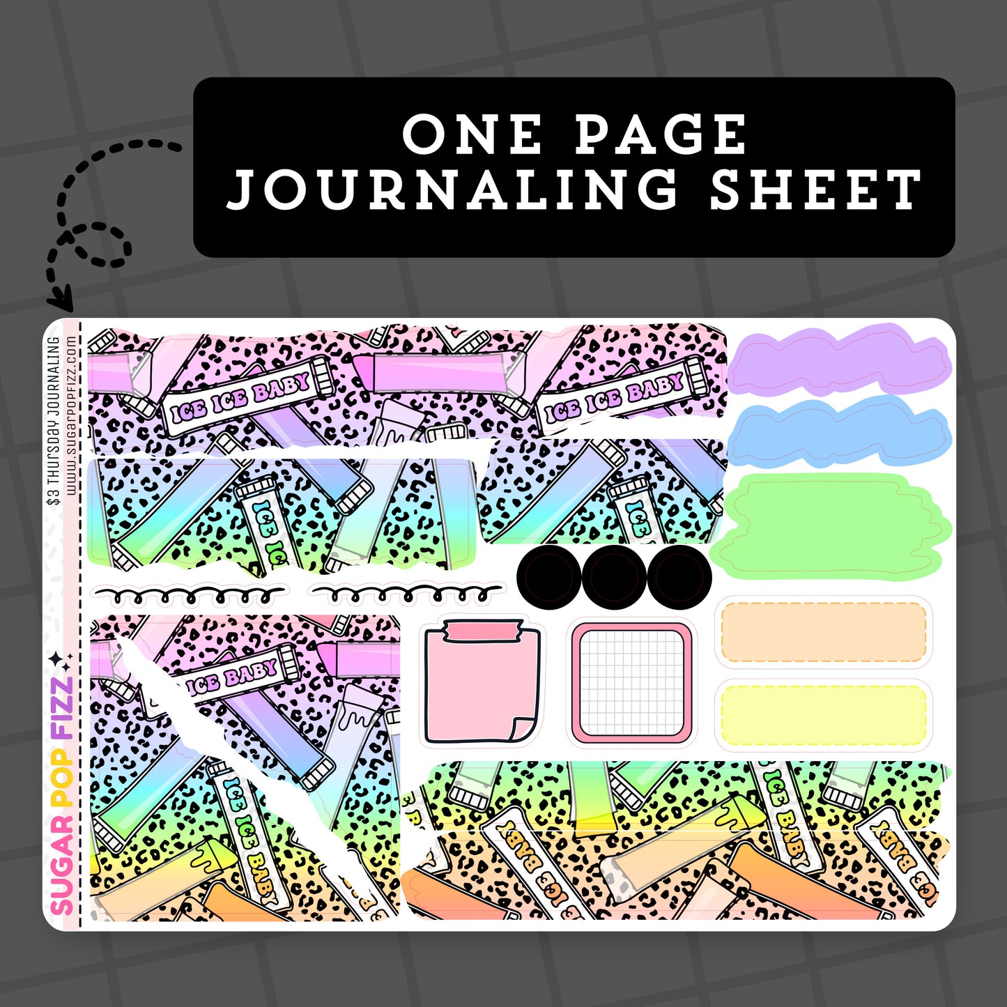 Ice Pop - $3 Thursday - Journaling