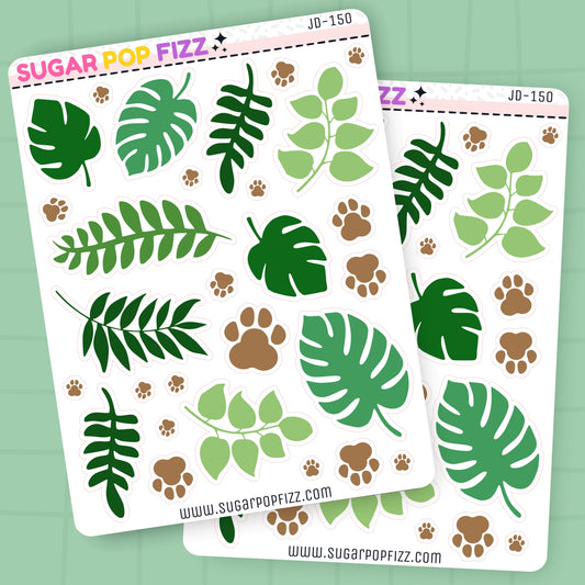 It's A Jungle Journaling Deco Stickers - JD150