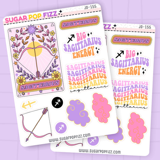 Sagittarius Journaling Deco Stickers - JD155