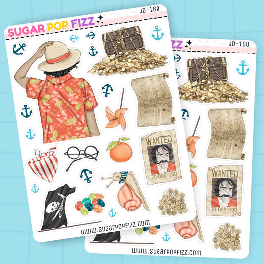 Sails are Set Journaling Deco Stickers - JD100