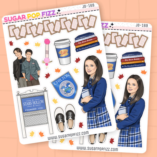 Stars Hollow Journaling Deco Stickers - JD169