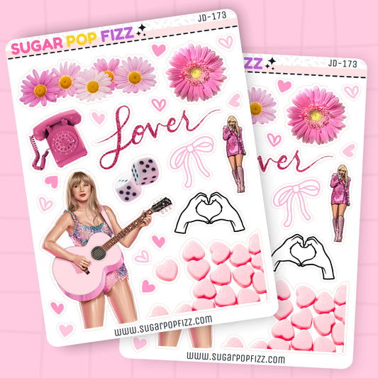 Lover Journaling Deco Stickers - JD173