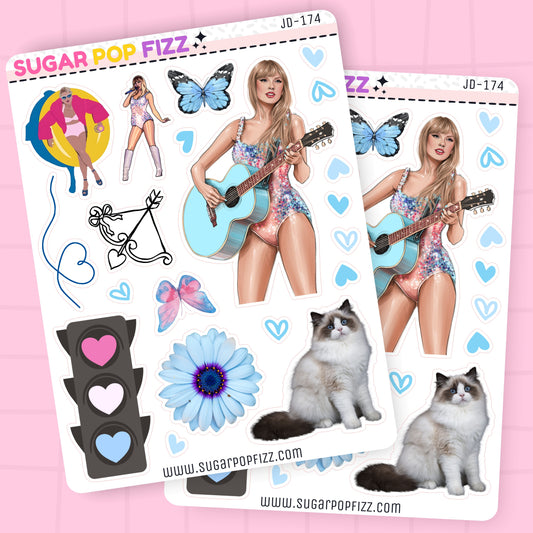 Lover Journaling Deco Stickers - JD174