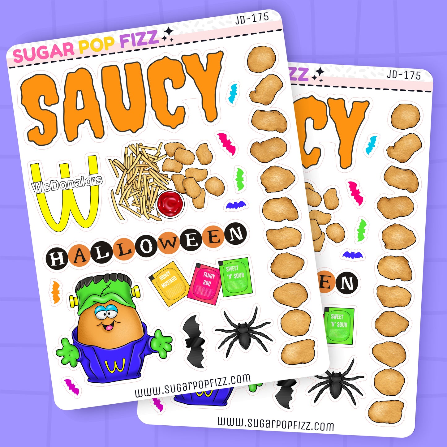 Halloween Nuggets Journaling Deco Stickers - JD175