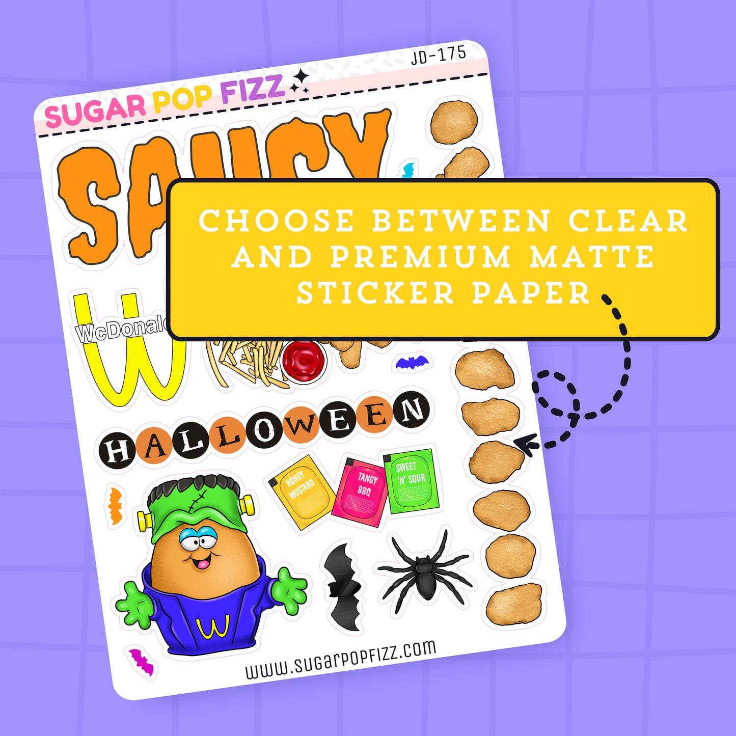 Halloween Nuggets Journaling Deco Stickers - JD175