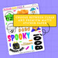 Halloween Nuggets Journaling Deco Stickers - JD177