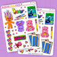 90s Baby Journaling Deco Stickers - JD179