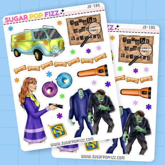 Mystery Crew Journaling Deco Stickers - JD185