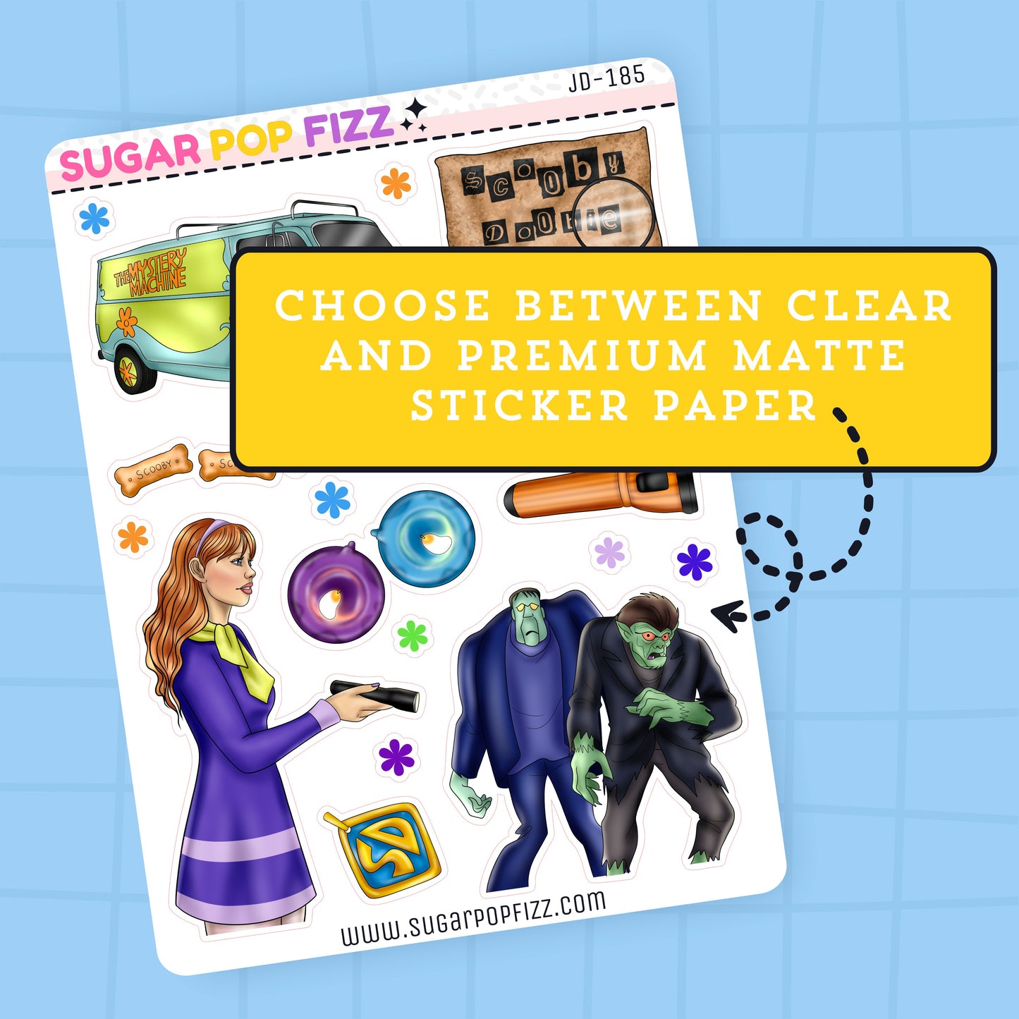 Mystery Crew Journaling Deco Stickers - JD185