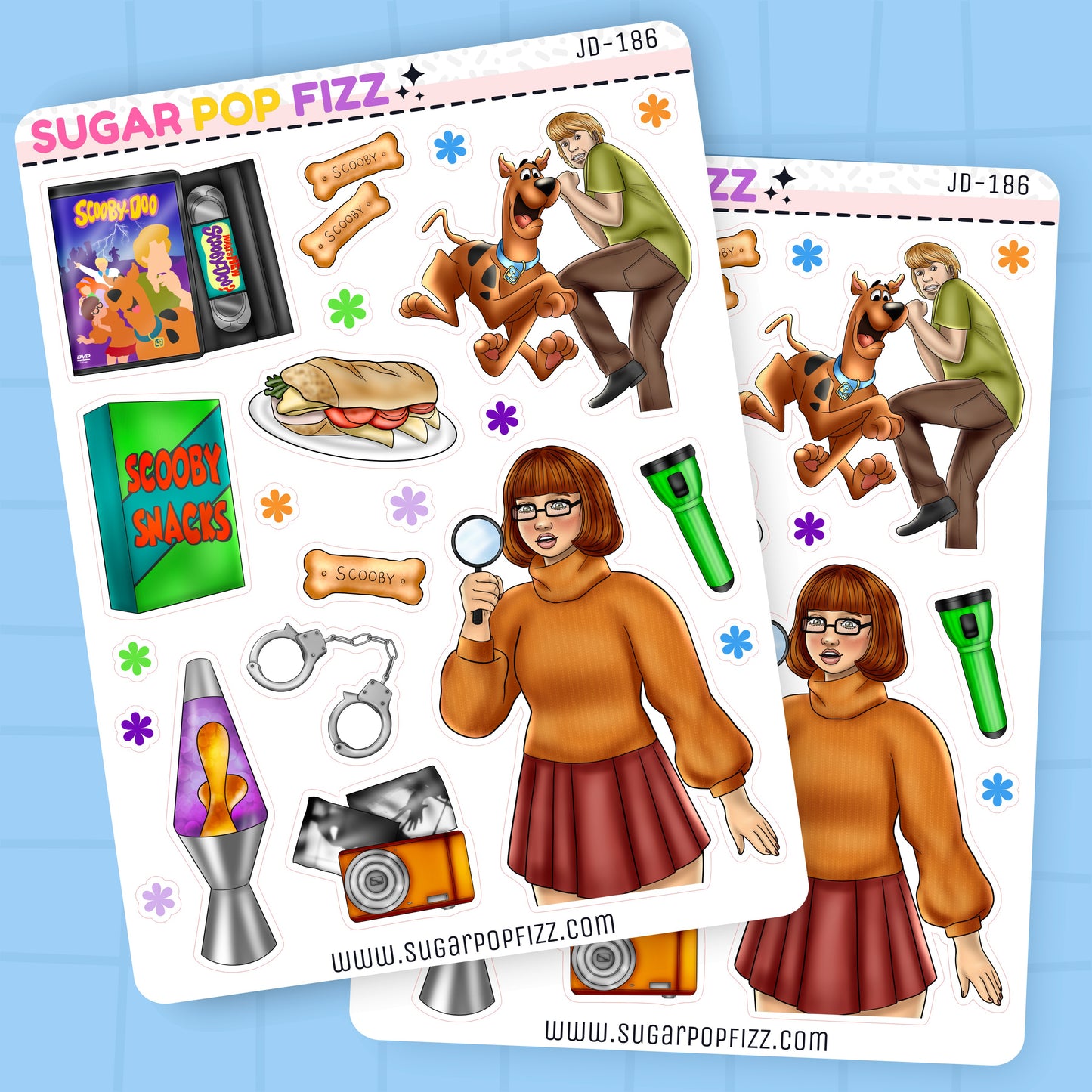 Mystery Crew Journaling Deco Stickers - JD186