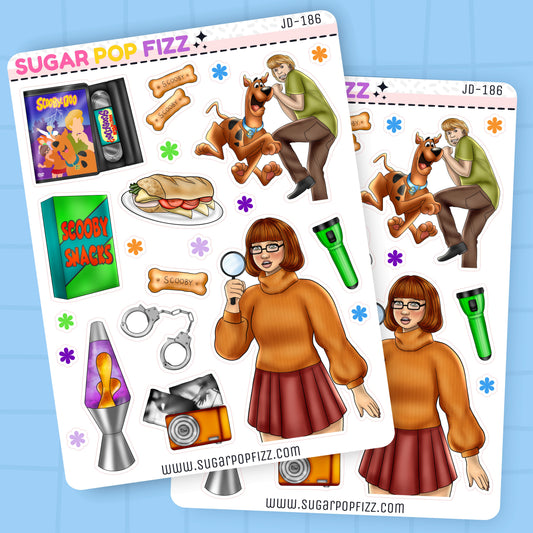 Mystery Crew Journaling Deco Stickers - JD186