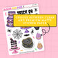 Halloween Cakes Journaling Deco Stickers - JD187