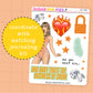 Showgirl Journaling Deco Stickers - JD192