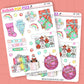 Happy Christmas Journaling Deco Stickers - JD194