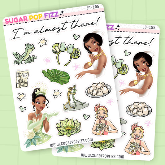 Tiana Journaling Deco Stickers - JD195